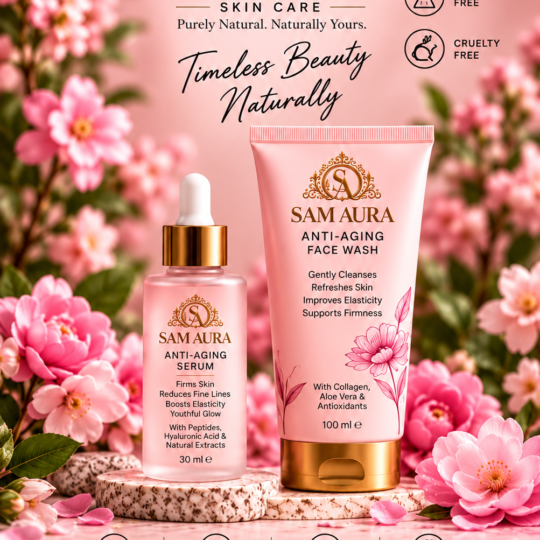 Anti-Aging (Face Wash & Serum)